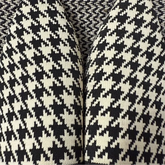 Steve Madden Black and White Houndstooth Mules - Picture 4 of 10